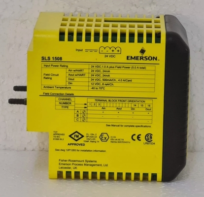 SLS1508 KJ2201X1-BA1 Emerson Logic Solver