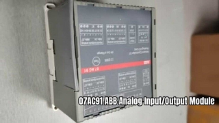 Atualização do módulo IO analógico ABB 07AC91 PLC obsoleto