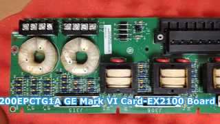 Placa terminal IS200EPCTG1A GE Mark VI Card-EX2100 PT/CT