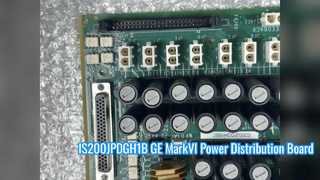 Solução de controle confiável do cartão de distribuição de energia de IS200JPDGH1B GE Mark VI