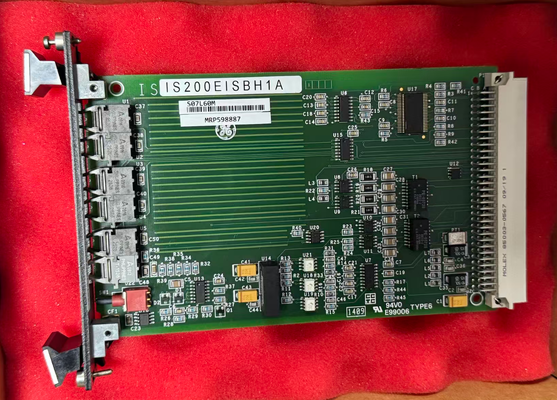 Placa de interface ISBus do excitador IS200EISBH1A GE Mark VI